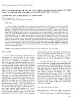 Phân tích mối quan hệ phả hệ giữa virus lở mồm long móng của Việt Nam và thế giới xác lập trên cơ sở chỉ thị 5'UTR và 1D (VP1)