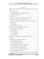 Đồ án kĩ thuật điện cao áp trạm 220110 KV