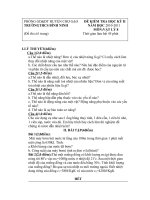 Đề Lý 8 _1011_Bình Ninh