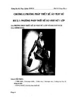 giáo trình thiết kế trang phục 3 - Võ Phước Tấn ĐH CN TPHCM phần 2