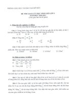 Đề thi HSGToán 5-Huyện Mĩ Đức 2011