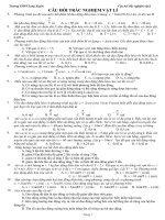 Bộ trắc ngiệm tổng hợp vật lý 12 ôn thi đại học tham khảo luyện thi (23)