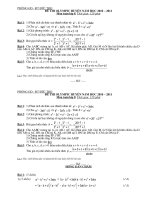 Đề thi hsg toán 8 huyện Đức Thọ