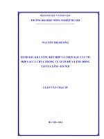 Phát triển du lịch văn hóa tâm linh tại huyện hưng hà tỉnh thái bình
