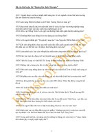 câu hỏi ôn thi đường lên đỉnh olimpia