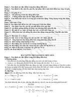 20 dạng con lắc lò xo