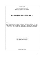 Đề tài khả năng đáp ứng của hộ nông dân trồng rau má đối với tiêu chuẩn VietGAP: trường hợp nghiên cứu tại Hợp tác xã Quảng Thọ 2, xã Quảng Thọ, huyện Quảng Điền, tỉnh Thừa Thiên Huế