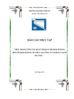 Thực trạng công tác quản trị quan hệ khách hàng đối với khách hàng tổ chức tại công ty cổ phần cao su đà nẵng