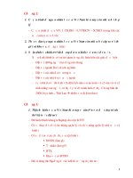 Hệ thống câu hỏi trắc nghiệm kinh tế Việt nam