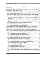 Báo cáo thực tập nghành Lưu trữ học và Quản trị văn phòng