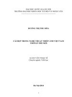 Cái đẹp trong nghệ thuật nhiếp ảnh Việt Nam thời kỳ đổi mới