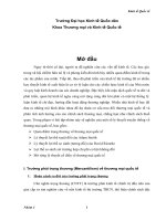 nghiên cứu một số lý thuyết truyền thống về thương mại quốc tế