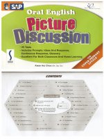 Oral english Picture Discussion - Upper Primary Levels