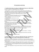 Đề cương Khoa học môi trường