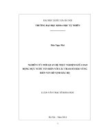 Nghiên cứu mối quan hệ thực nghiệm giữa dao động mực nước ven biển với các tham số bão vùng biển ven bờ vịnh Bắc Bộ