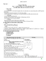 Giáo án vật lý 9 đầy đủ