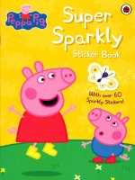 Peppa Pig - Super Sparkly Sticker Book