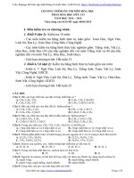 BỘ ĐỀ ÔN THI MÔN HÓA HỌC HỮU CƠ