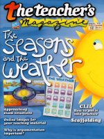 The teacher''s magazine - the seasons and the weather