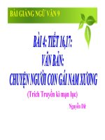 Bài giảng chuyện người con gái nam xương