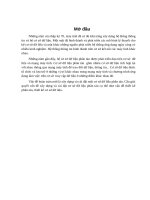 Ứng dụng mô hình CSDL phân tán giải quyết bài toán quản lý bán hàng