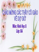 Bài giảng định lí talet trong tam giác