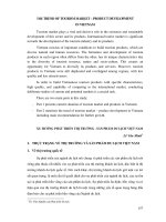 Báo cáo Xu hướng phát triển thị trường - sản phẩm du lịch Việt Nam