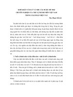 Báo cáo Khó khăn tâm lý và nhu cầu được hỗ trợ chuyên nghiệp của trẻ vị thành niên việt nam trong giai đoạn hiện nay