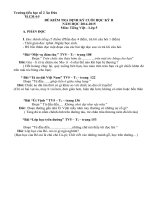 ĐỀ KIỂM TRA ĐỊNH KỲ CUỐI HỌC KỲ II MÔN TIẾNG VIỆT LỚP 5