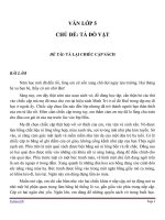 BÀI LÀM VĂN LỚP 5 CHỦ ĐỀ TẢ ĐỒ VẬT SỐ 2