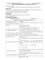 Giáo án phụ đạo toán 7