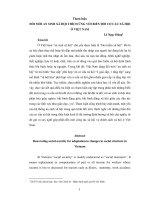Báo cáo Đổi mới an sinh xã hội thích ứng với biến đổi cơ cấu xã hội ở Việt Nam
