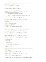 Bất đẳng thức thường dùng