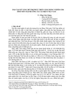 Báo cáo Đào tạo kỹ năng hỗ trợ phát triển cộng đồng nghèo cho sinh viên ngành công tác xã hội ở Việt nam