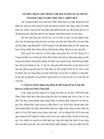 Báo cáo Tái hòa nhập cộng đồng cho đối tượng 05 tại trung tâm bảo trợ xã hội tỉnh Thừa Thiên Huế