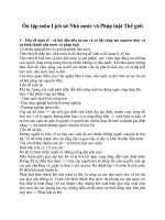 ĐỀ CƯƠNG ôn tập môn LỊCH sử NHÀ nước và PHÁP LUẬT THẾ GIỚI