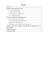 TIỂU LUẬN MÔN CƠ SƠ DỮ LIỆU NÂNG CAO TÌM HIỂU KHO DỮ LIỆU PHÂN TÁN VÀ ỨNG DỤNG TRONG CÁC TRƯỜNG ĐẠI HỌC