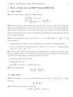 đề thi tuyển sinh vào trung học phổ thông chuyên hà nội