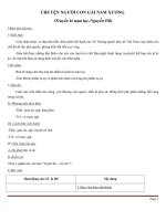 Giáo án chuyện người con gái nam xương