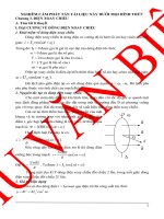 TÀI LIỆU VẬT LÝ THPT - ĐIỆN XOAY CHIỀU