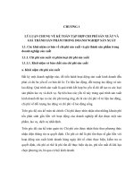 Báo cáo tốt nghiệp về chi phí giá thành trong công ty sản xuất và thương mại