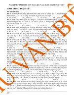 BÀI TOÁN VẬT LÝ VỀ DAO ĐỘNG ĐIỆN TỪ