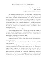 Đời sống tinh thần của người cao tuổi ở Việt Nam hiện nay