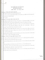 Tuyển tập đề thi cơ học đất Cao Học trường Đại học Giao Thông vận tải các năm
