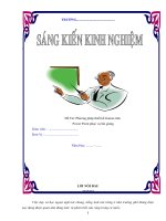 Phương pháp thiết kế Games trên Power Point phục vụ bài giảng