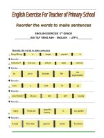 bài tập tiếng anh lớp 5  luyện thi ioe