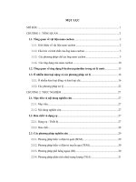 Nghiên cứu biến tính ống nano cacbon bằng 8 hydroxyquinoline và ứng dụng để tách một số kim loại nặng khỏi nước