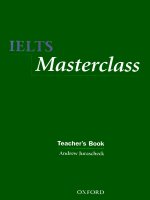 IELTS Masterclass-Teacher''s Book