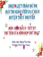 Bài giảng hình hộp chữ nhật