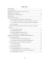 Nghiên cứu phương pháp phân tích acid benzoicsorbic, muối của chúng và một số chỉ tiêu đường hóa học trong đối tượng thực phẩm